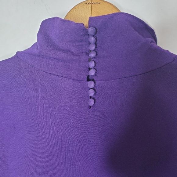 Purple turtleneck by Part Two - Picture 4 of 9